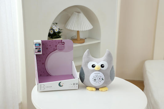 Hibou en peluche veilleuse coranique
