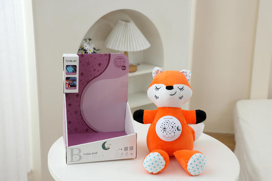 Renard en peluche veilleuse coranique